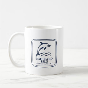 Caneca De Café Ilha Esmeralda Costa da Carolina do Norte com Golf