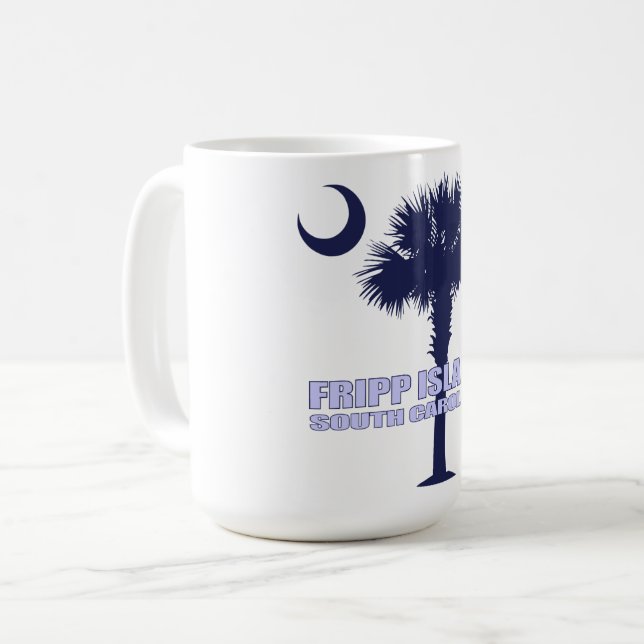 Caneca De Café Ilha Fripp (P&C) (Frente Esquerda)