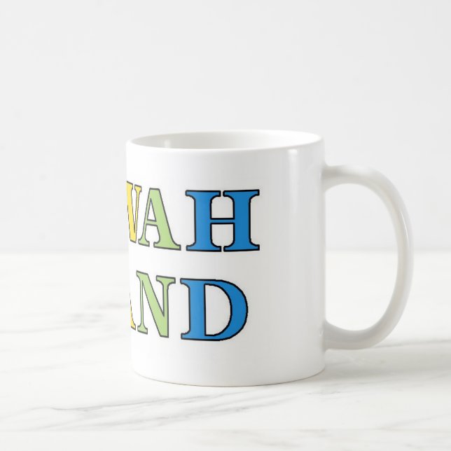 Caneca De Café Ilha Kiawah (Direita)