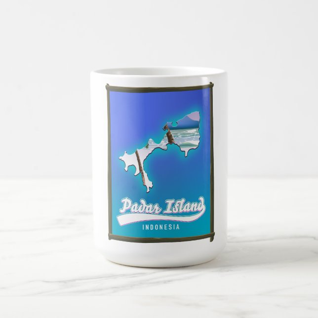 Caneca De Café Ilha Padar Indonésia (Centro)