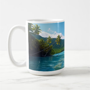 Caneca De Café Ilha Paradisíaca da Costa Rica