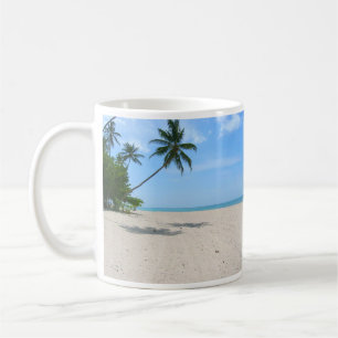 Caneca De Café Ilha Tropical, Palm Trees