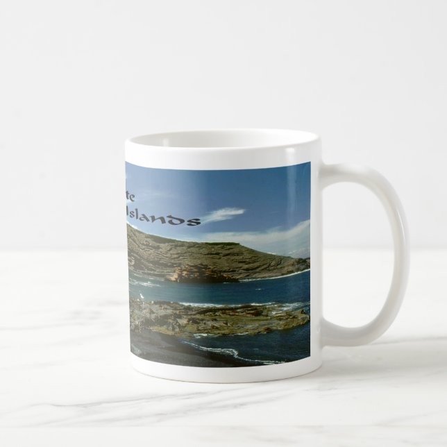 Caneca De Café Ilhas Canárias de Lanzarote (Direita)