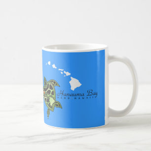Caneca De Café Ilhas de Havaí da baía de Hanauma
