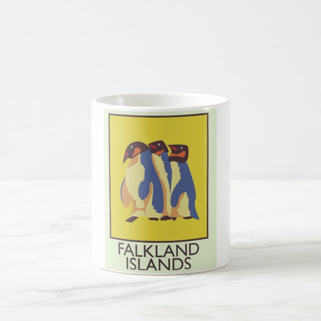 Caneca De Café Ilhas Falkland (Centro)