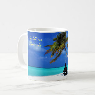 Caneca De Café Ilhas Maldivas