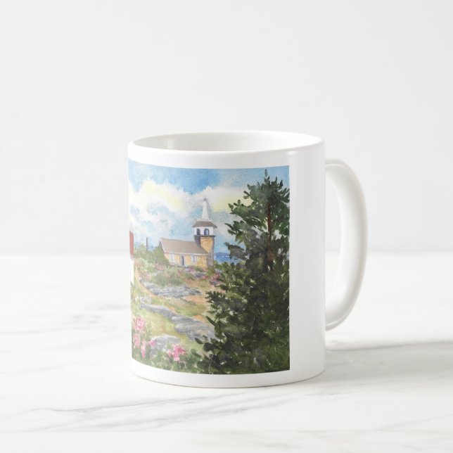 Caneca De Café Ilhas Star de Shoals NH Mug (Frente Esquerda)