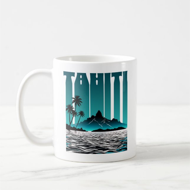 Caneca De Café Ilhas Taiti, Pacífico Sul (Esquerda)