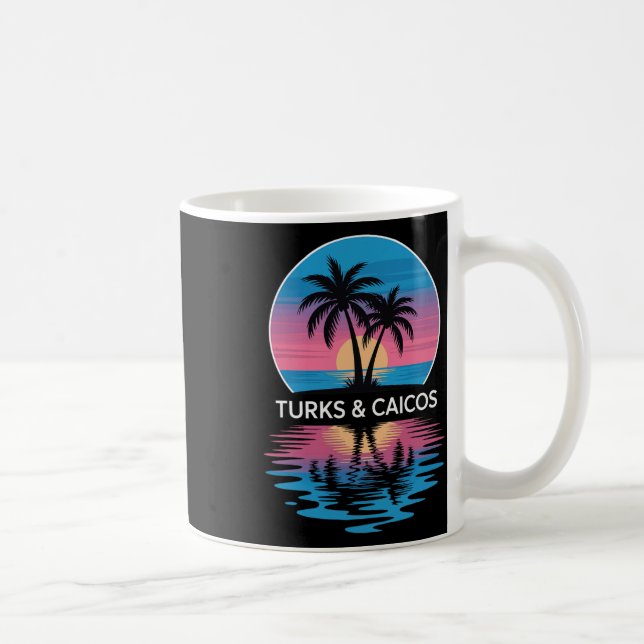 Caneca De Café Ilhas Turcas e Caicos (Direita)