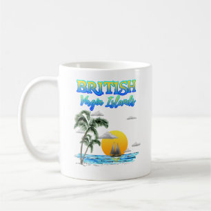 Caneca De Café Ilhas Virgens Britânicas Navegando