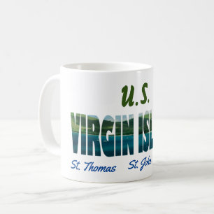Caneca De Café Ilhas Virgens dos EUA