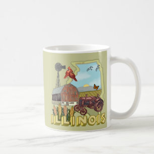 Caneca De Café Illinois