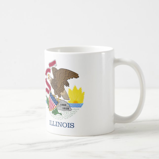 Caneca De Café Illinois (Direita)