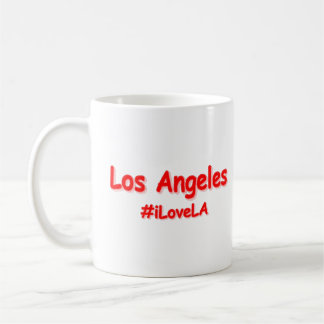 Caneca De Café "#iLoveLA" Design bonito. Comprar Agora