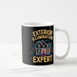 Caneca De Café Iluminação Exterior Especialista Casa de Natal Luz