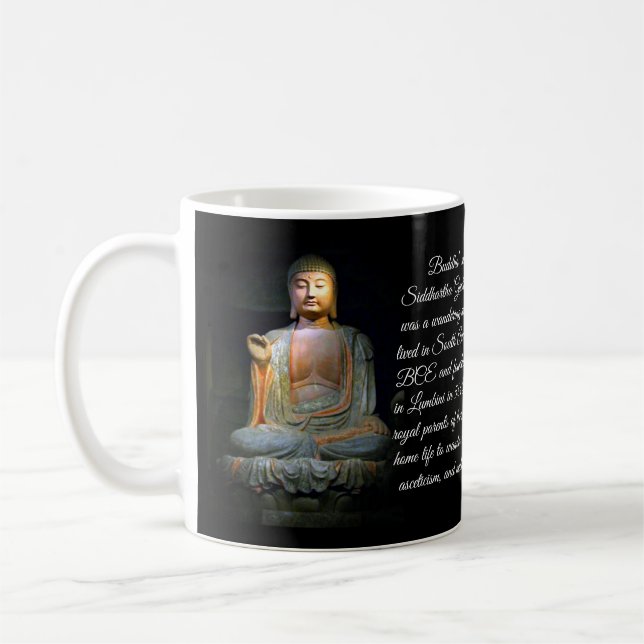 Caneca De Café Iluminismo Buda (Esquerda)