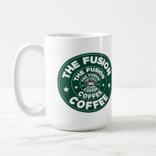 Caneca De Café Ilusão da fusão