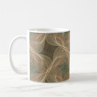 Caneca De Café Ilusões Óticas: Intriga Geométrica