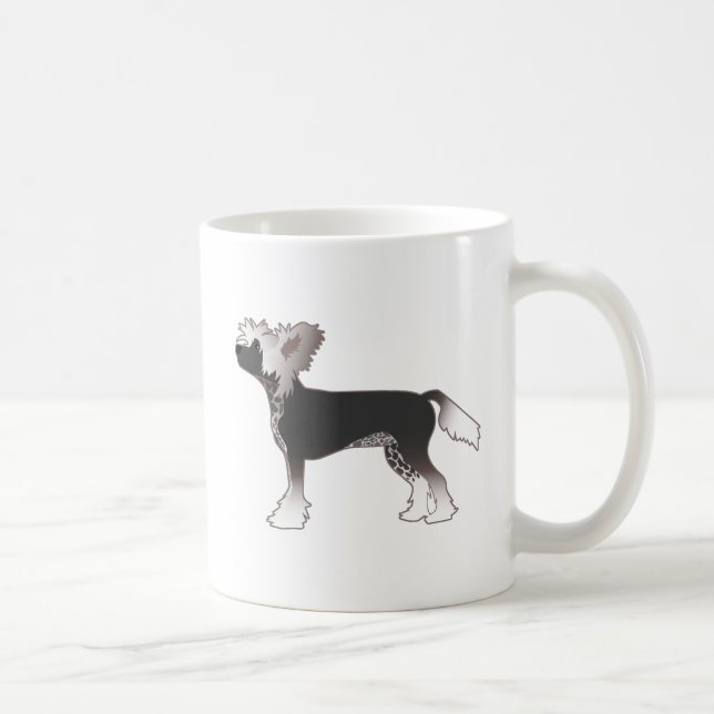 Caneca De Café Ilustração Básica do Cachorro de Brinquedo Pentead (Direita)
