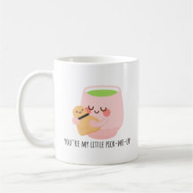 Ilustração Cute Matcha Tea Hug