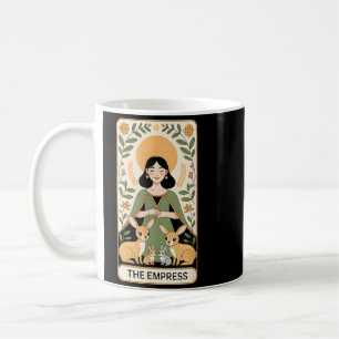 Caneca De Café Ilustração da Carta de Tarot A Imperatriz