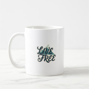 Caneca De Café Ilustração de Cactus Florido em Crescimento