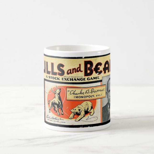 CANECA DE CAFÉ ILUSTRAÇÃO DE CAIXA DE BRINQUEDOS DE 1930 (Centro)