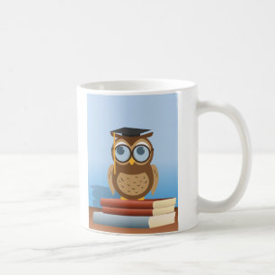 Caneca De Café Ilustração de coruja