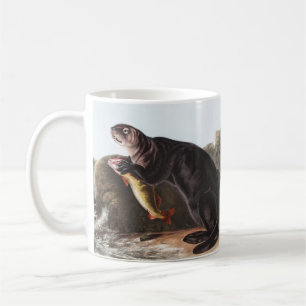 Caneca De Café Ilustração de Sea Otter (Enhydra marina)