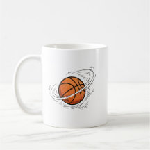 Ilustração do Basquete no Planeta Saturno Espaço