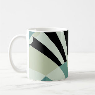 Caneca De Café ilustração do padrão de decoração da arte de vinta