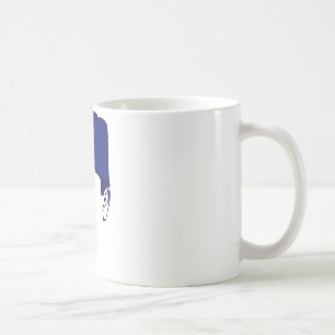 Caneca De Café Ilustração do retrato de Broz do josip de Tito