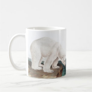 Caneca De Café Ilustração do Urso Polar (Ursus maritimus)