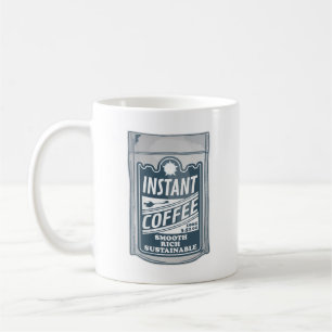 Caneca De Café Ilustração instantânea de pop de arte do café
