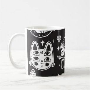 Caneca De Café Ilustração Isolada da Bruxa