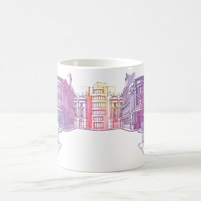 Caneca De Café Ilustração Urbana Café Mug (Criador carregado)