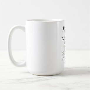 Caneca De Café Ilustração Urbana de Headphone Retro Vibe