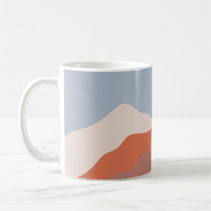 Caneca De Café Ilustrações de meio século paisagístico,lan mi