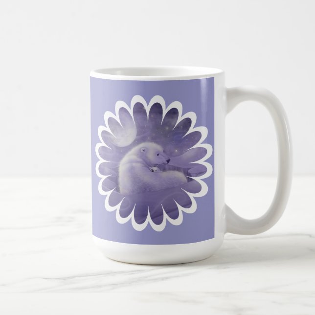 Caneca De Café "ilustrações de molly harrison" (Direita)