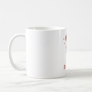 Caneca De Café Ilustrações sentimentais e de amor em arte de linh