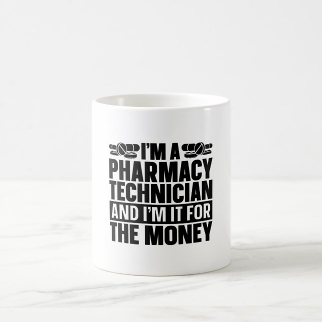 Caneca De Café I'm A Pharmacy Technician Tech Pharmacist Medicine (Centro)
