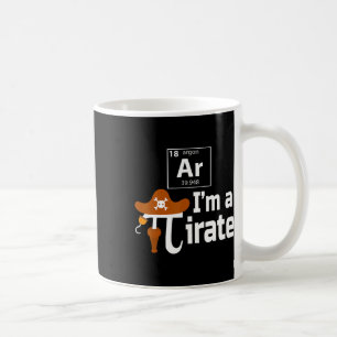 Caneca De Café I'm A Pirate Funny Pi Pun Science 14 3.14