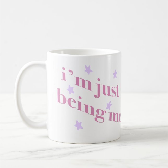 Caneca De Café im just being me mok (Esquerda)
