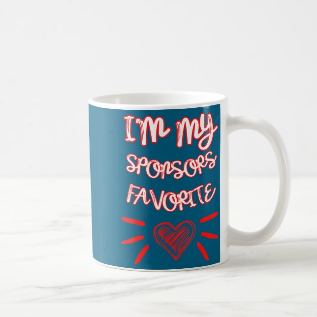 Caneca De Café I'm My Snsors Favorite Funny Quote  (Direita)