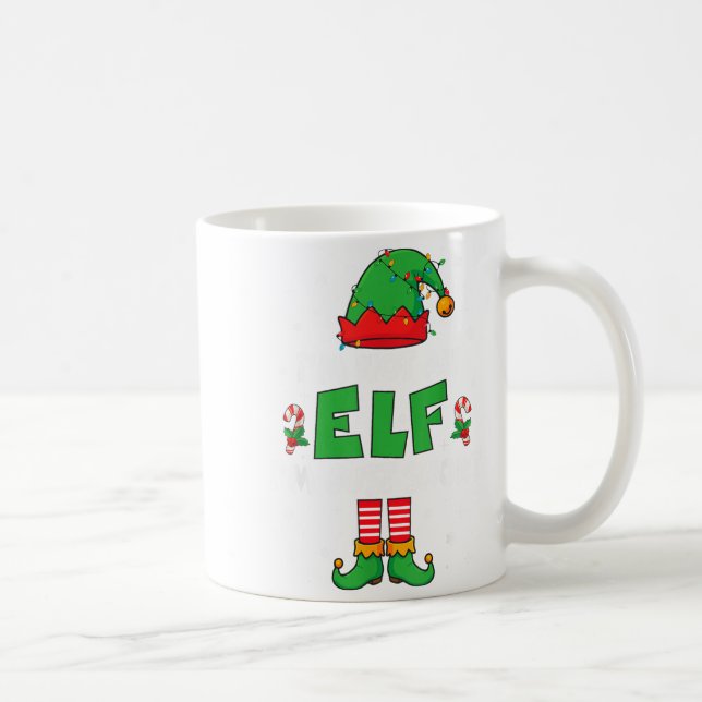 Caneca De Café I'm Not An Elf I'm Just Short Funny Christmas Men  (Direita)
