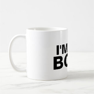 Caneca De Café I'm the boss