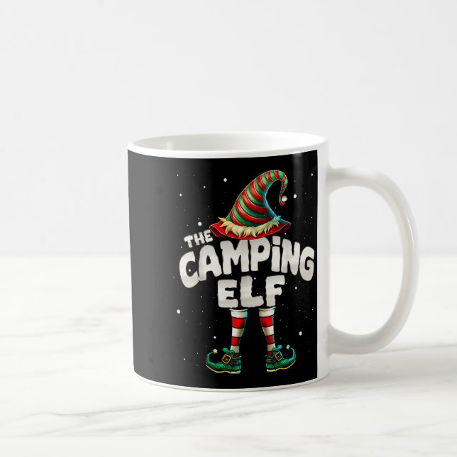 Caneca De Café I'm The Camng Elf Family Matching Group Christmas  (Direita)