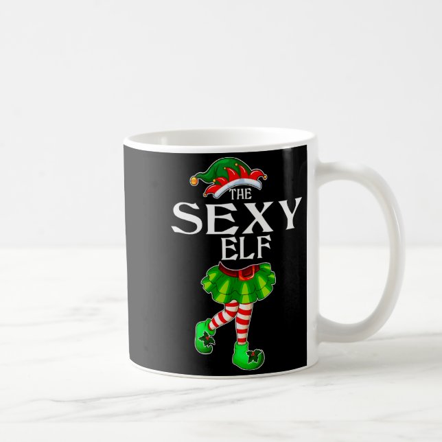 Caneca De Café I'm The Y Elf Christmas Matching Family Group Funn (Direita)