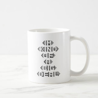 Caneca De Café Im tipo de uma grande coisa
