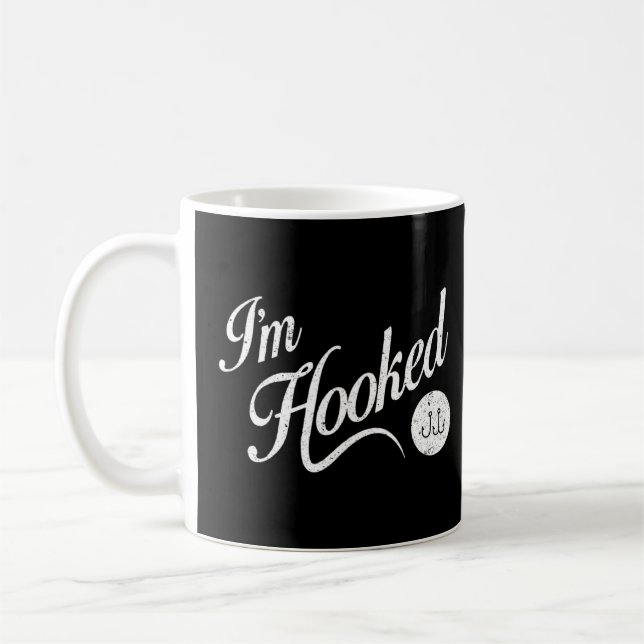 Caneca De Café Im Vintage Vintage Pescaria (Esquerda)